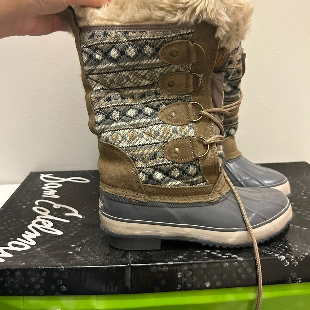 Khombu winter boots. Lace up extremely warm